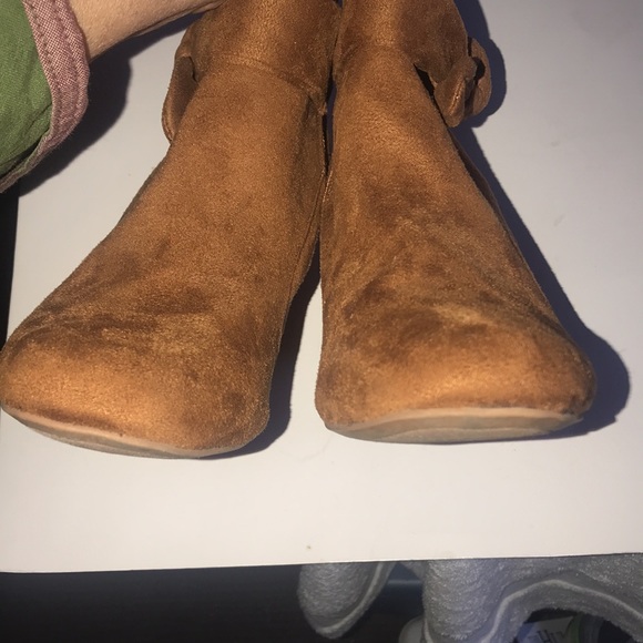 Women’s Faux Suede Just Fab Booties - Picture 8 of 12